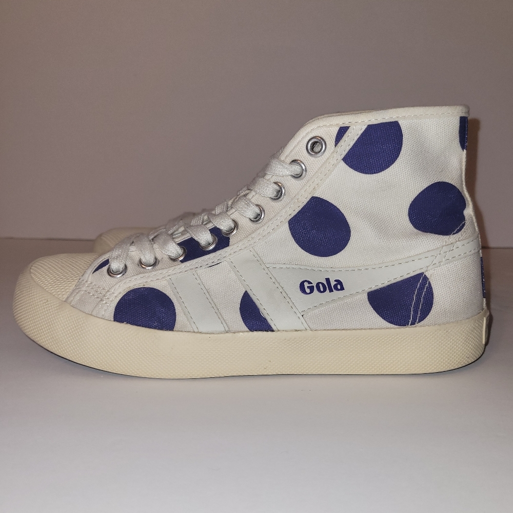 Gola J. Crew High Top Sneakers, US Size 6 - Picture 3 of 9
